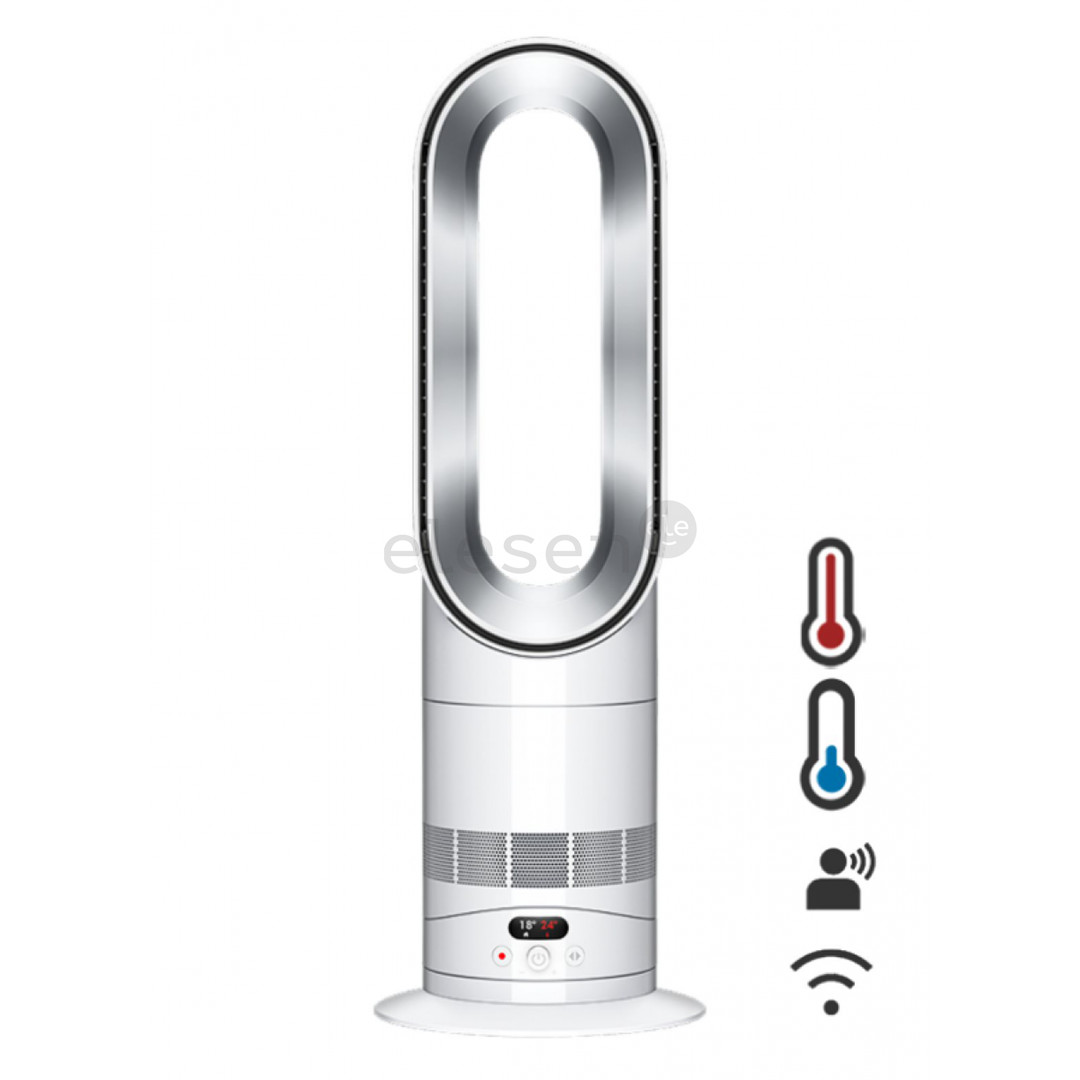 Dyson Hot+Cool™ HF1, white/silver - Fan with heating function
