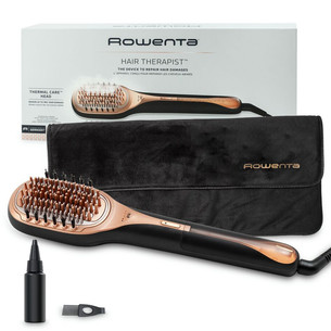 Rowenta Hair Therapist™, 165 W, juodas/vario spalvos - Garinis plaukų šepetys CF9940F0