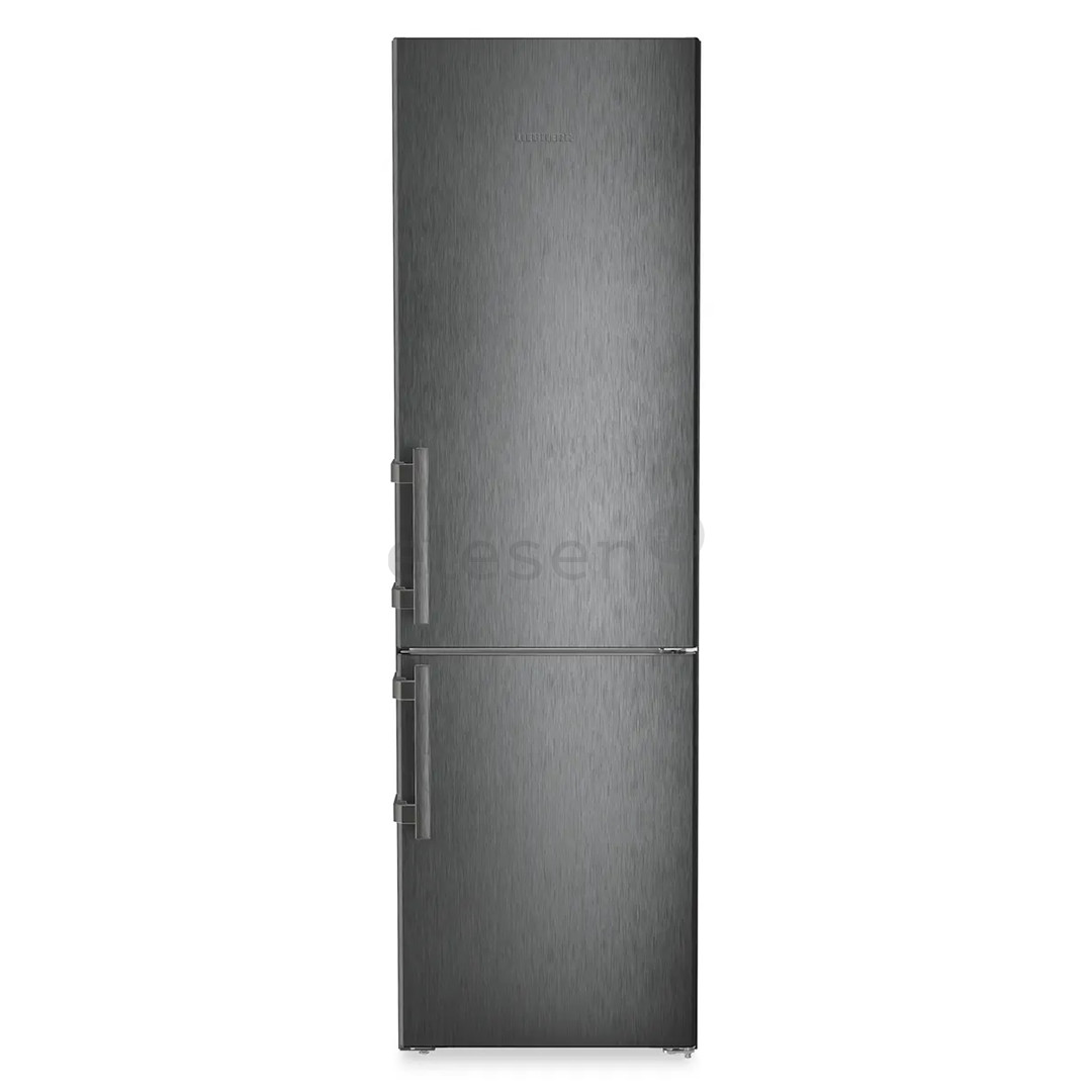Liebherr, NoFrost, 362 l, aukštis 202 cm, juodo nerūdijančio plieno - Šaldytuvas
