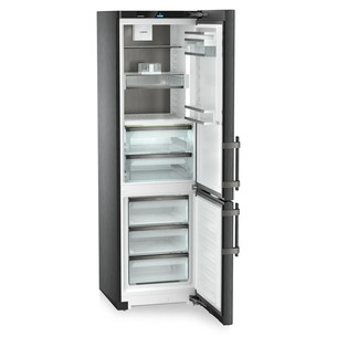 Liebherr, NoFrost, 362 l, aukštis 202 cm, juodo nerūdijančio plieno - Šaldytuvas
