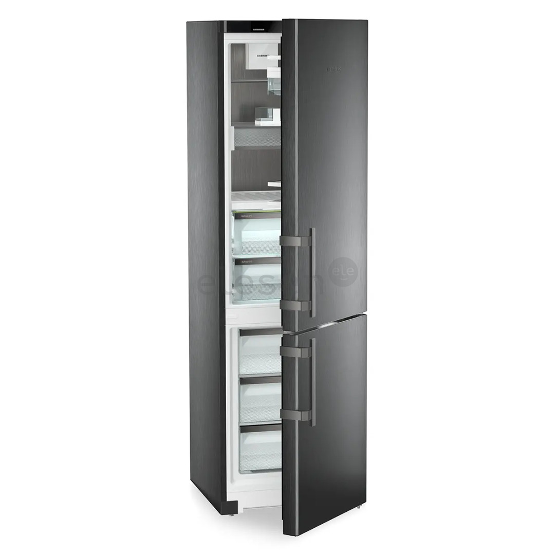 Liebherr, NoFrost, 362 l, aukštis 202 cm, juodo nerūdijančio plieno - Šaldytuvas