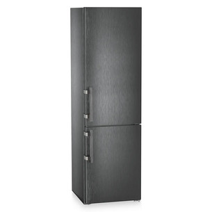 Liebherr, NoFrost, 362 l, aukštis 202 cm, juodo nerūdijančio plieno - Šaldytuvas