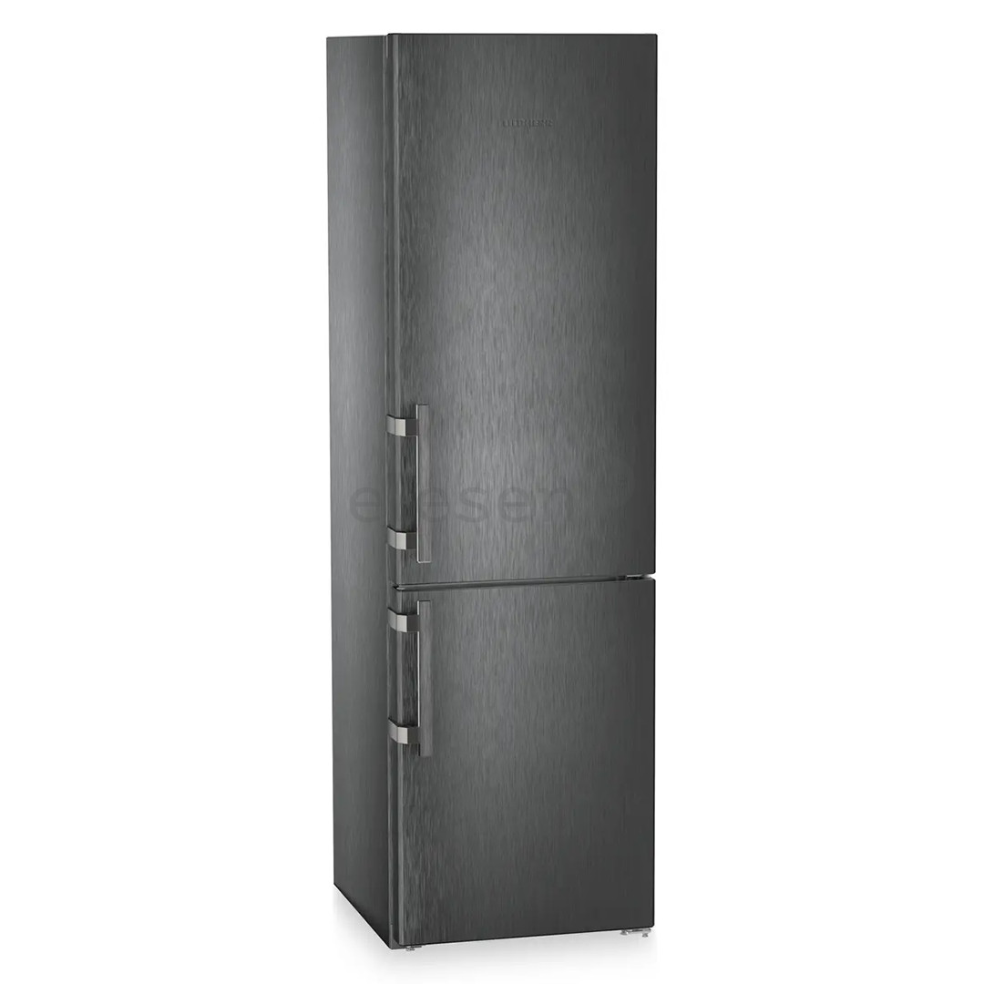 Liebherr, NoFrost, 362 l, aukštis 202 cm, juodo nerūdijančio plieno - Šaldytuvas