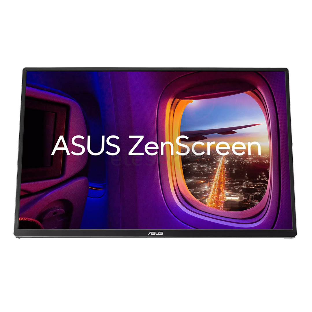 Asus ZenScreen OLED MQ16FC, 16'', 60 Hz, USB-C, portable, gray - Monitor
