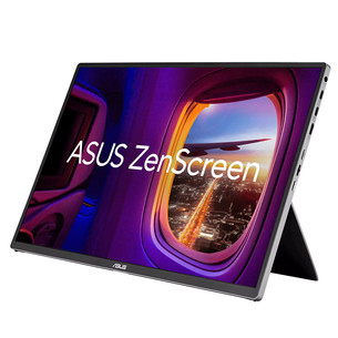 Asus ZenScreen OLED MQ16FC, 16'', 60 Hz, USB-C, portable, gray - Monitor