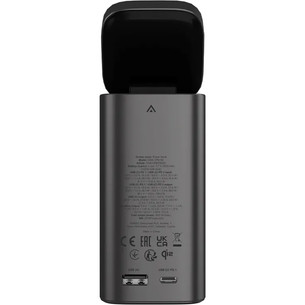 Canyon OnPower 150, 15 000 mAh, USB-A, USB-C, Qi2, tamsiai pilka - Išorinė baterija