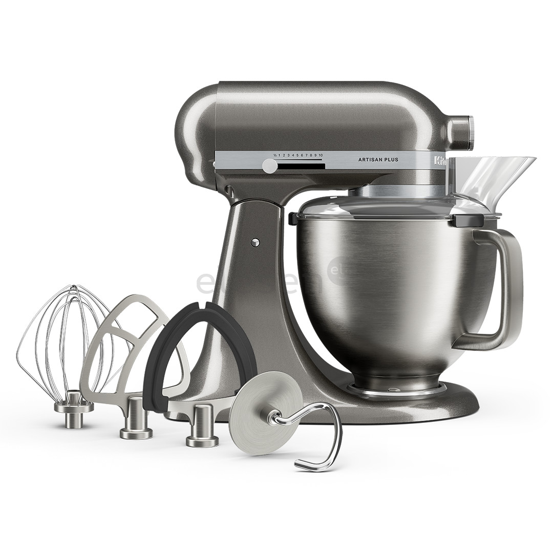 KitchenAid Artisan Plus, 4,7 L, sidabro spalvos - Virtuvinis kombainas