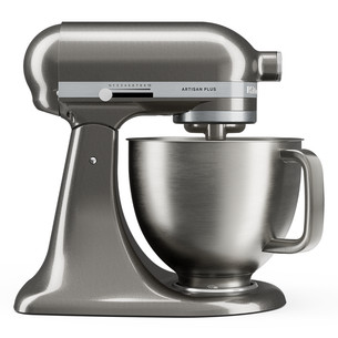 KitchenAid Artisan Plus, 4,7 L, sidabro spalvos - Virtuvinis kombainas