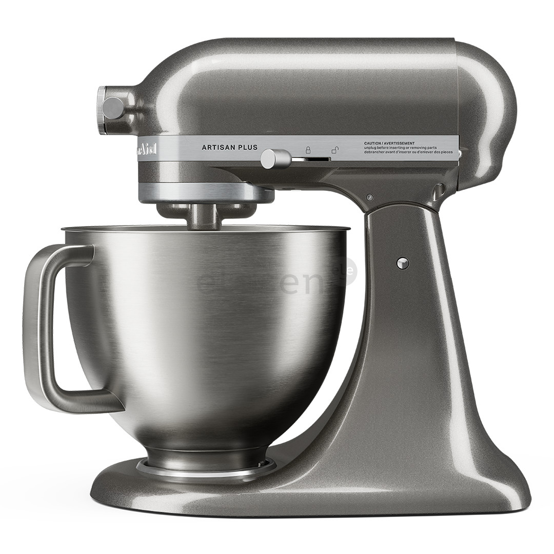 KitchenAid Artisan Plus, 4,7 L, sidabro spalvos - Virtuvinis kombainas