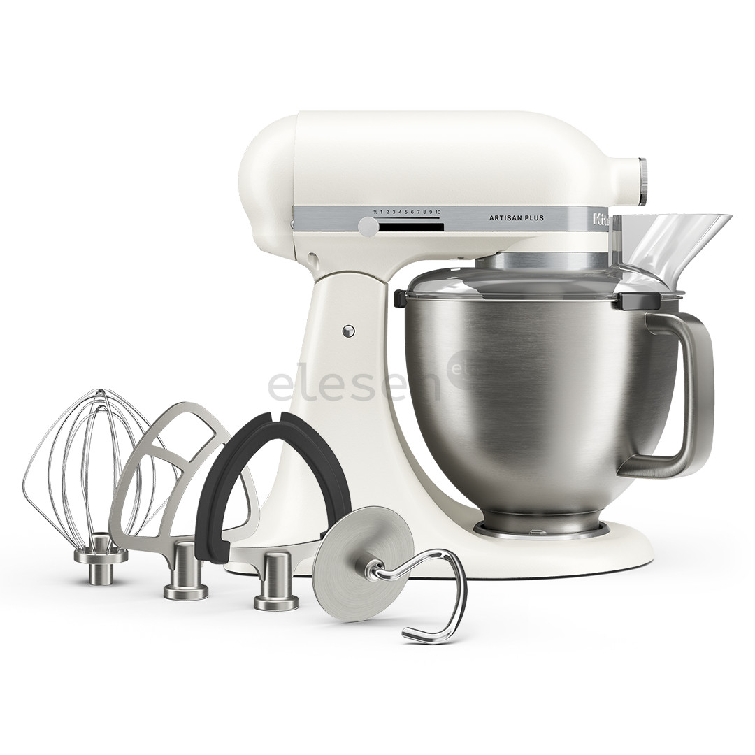 KitchenAid Artisan Plus, 4,7 L, baltas - Virtuvinis kombainas