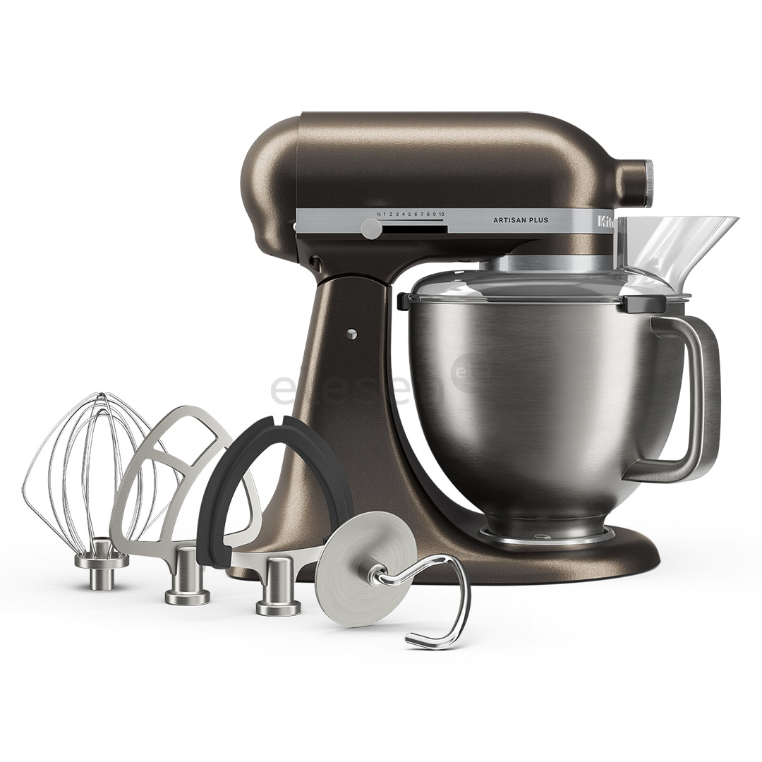 KitchenAid Artisan Plus, 4,7 L, rudas - Virtuvinis kombainas