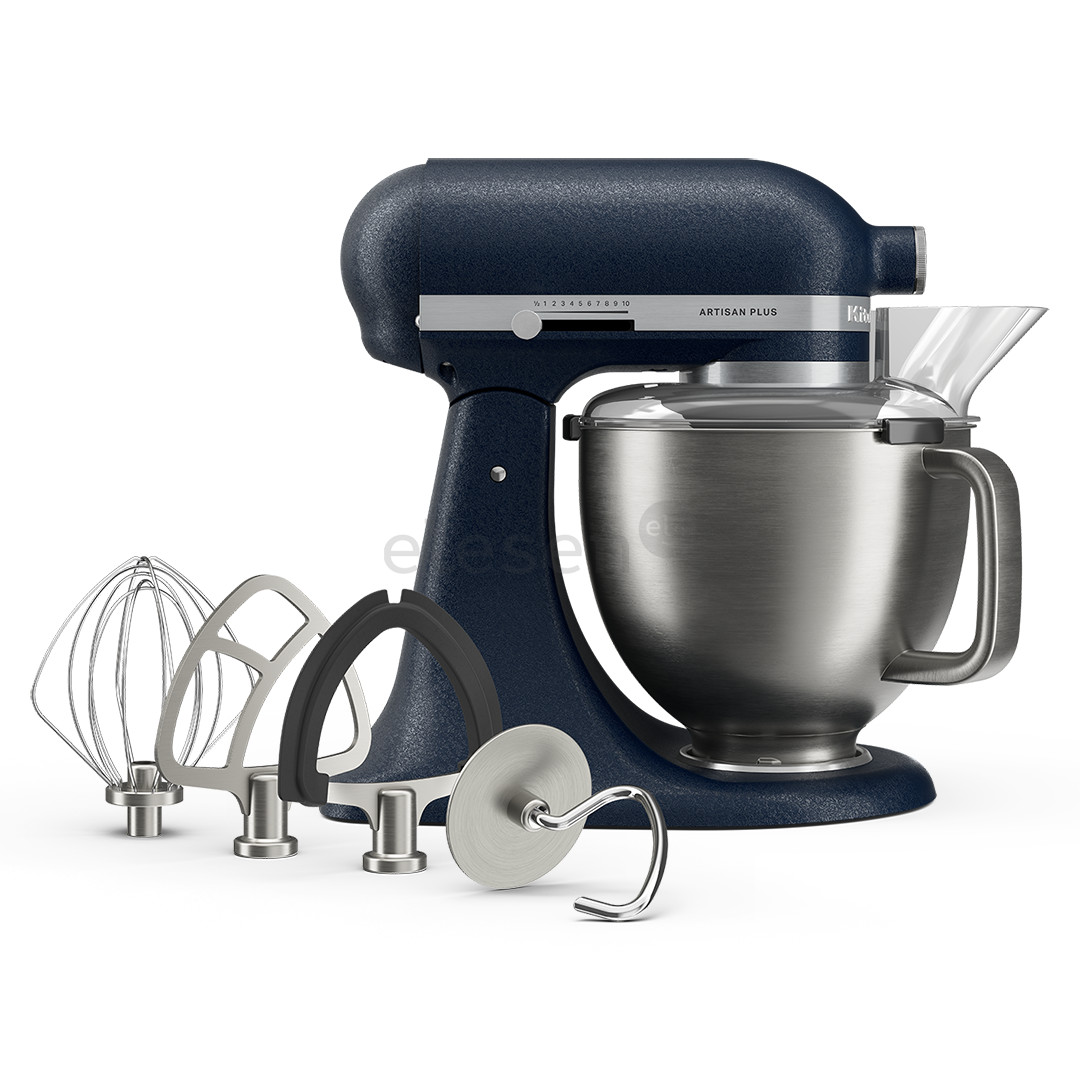 KitchenAid Artisan Plus, 4,7 L, tamsiai mėlynas - Virtuvinis kombainas