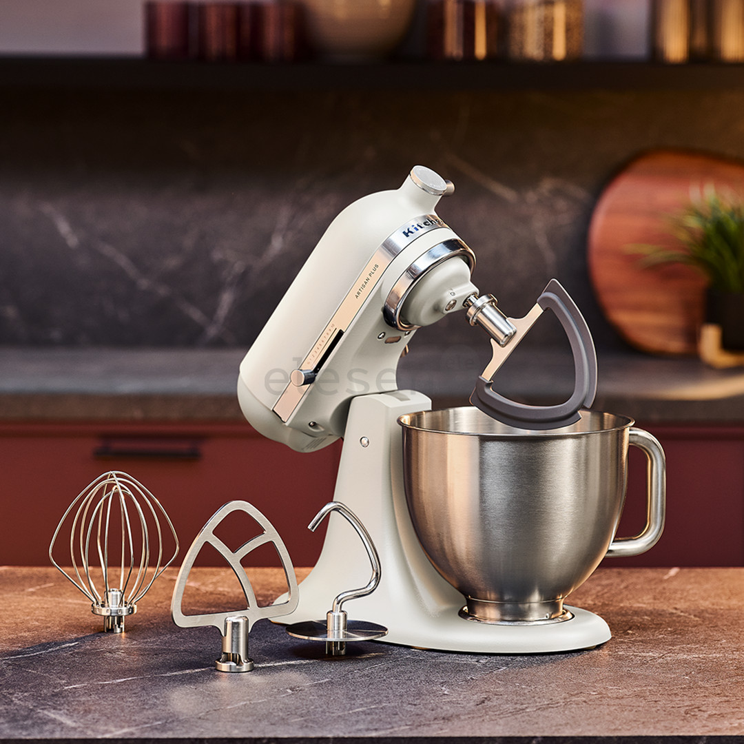 KitchenAid Artisan Plus, 4,7 L, baltas - Virtuvinis kombainas