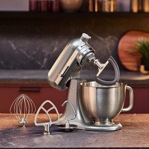KitchenAid Artisan Plus, 4,7 L, sidabro spalvos - Virtuvinis kombainas
