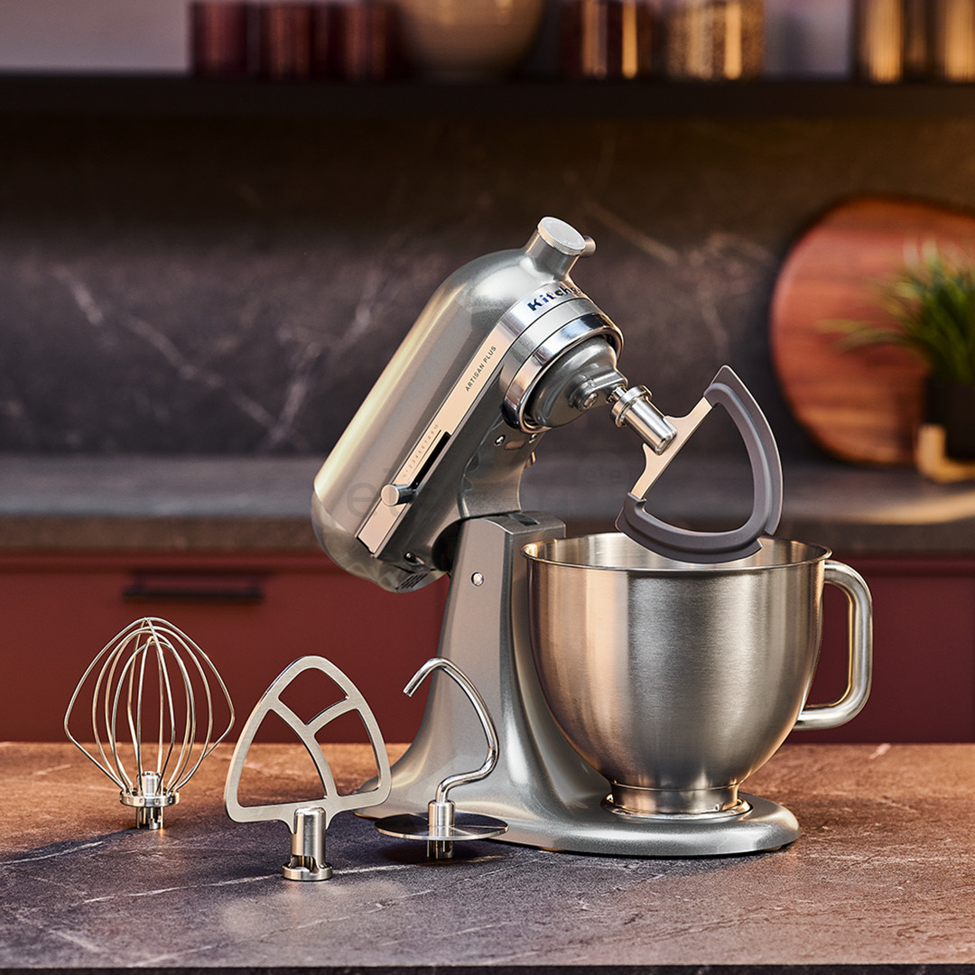 KitchenAid Artisan Plus, 4,7 L, sidabro spalvos - Virtuvinis kombainas