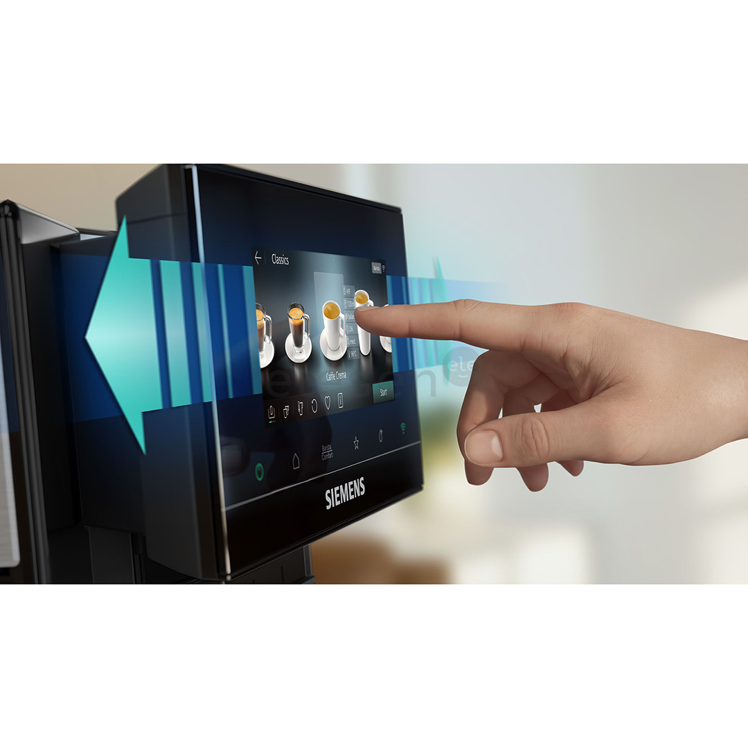 Siemens EQ900 iAroma, juodas - Kavos aparatas