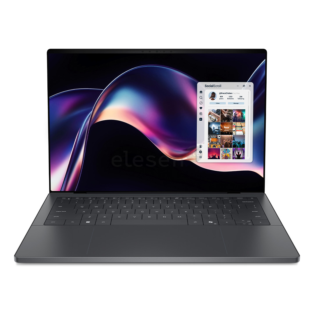 Dell XPS, 14'', 2.8K, OLED, 120 Гц, Ultra X7, 32 ГБ, 1 ТБ, W11P, ENG, темно-серый - Ноутбук 2000001413937