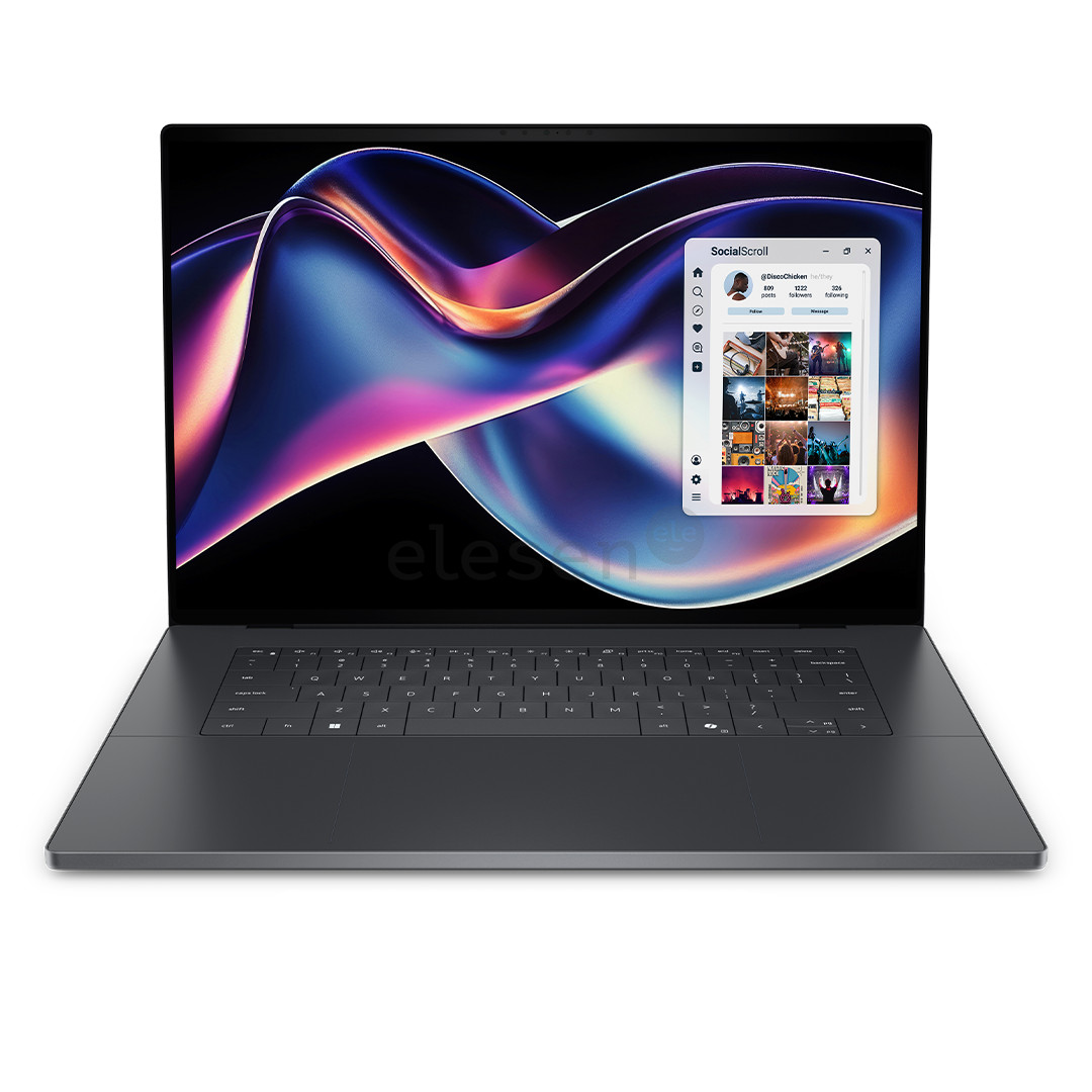 Dell XPS, 16'', 3.2K, OLED, 120 Гц, Ultra X7, 32 ГБ, 1 ТБ, W11P, ENG, темно-серый - Ноутбук 2000001413951