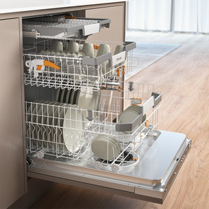 Miele AutoDos, 14 комплектов посуды - Интегрируемая посудомоечная машина