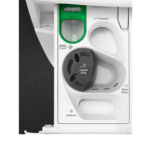 AEG 7000 Series ProSteam® UniversalDose, 8 kg, gylis 57,6 cm, 1400 aps./min. - Skalbimo mašina