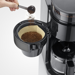 Severin AromaOne, 900 W, juodas - Kavos virimo aparatas