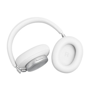 JBL Live 780NC, baltos - Belaidės ausinės