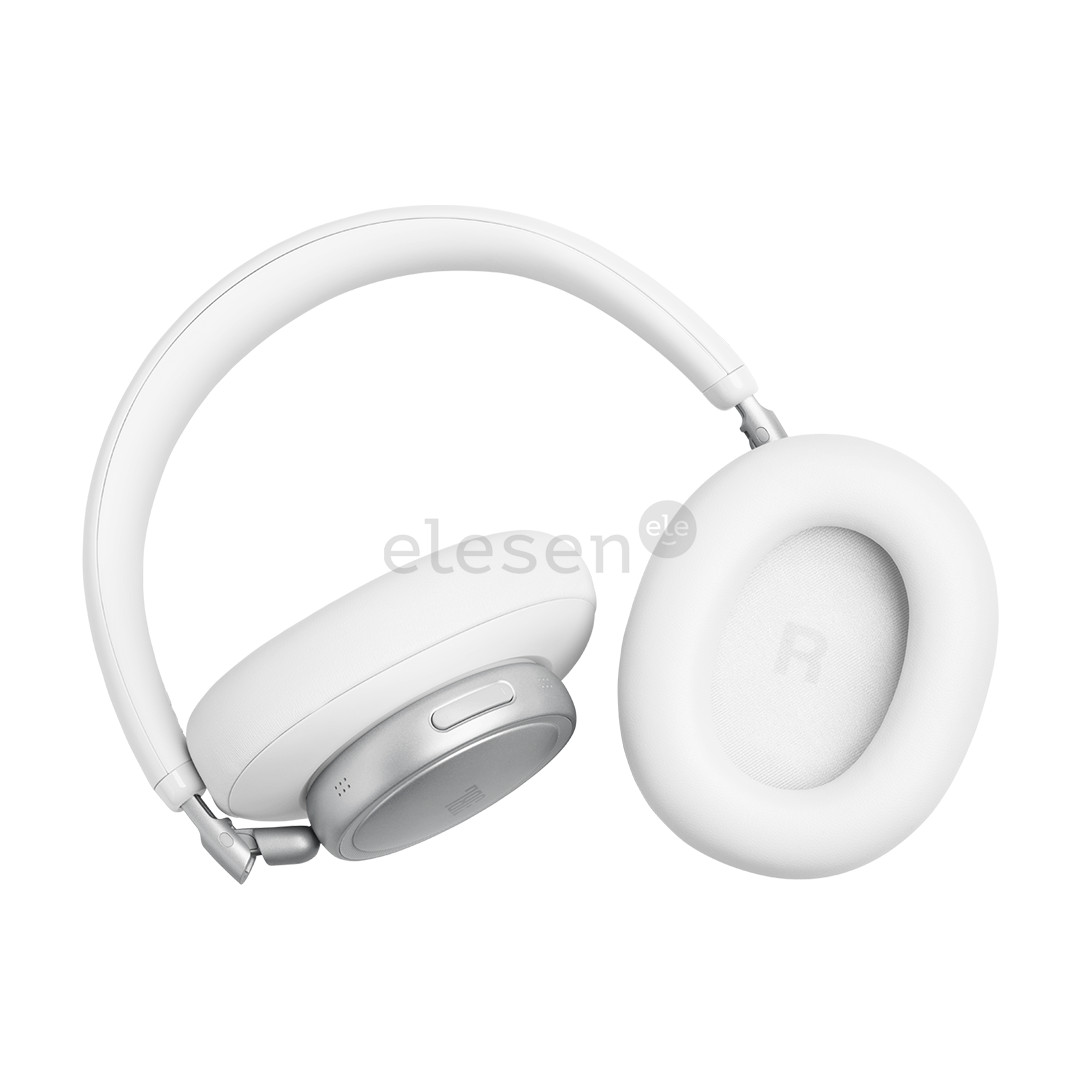JBL Live 780NC, baltos - Belaidės ausinės