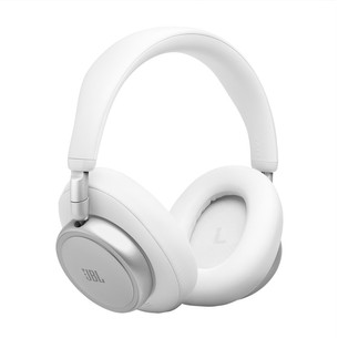 JBL Live 780NC, baltos - Belaidės ausinės