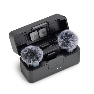 Dji Mic Mini 2, 2TX 1RX, gray - Wireless microphone