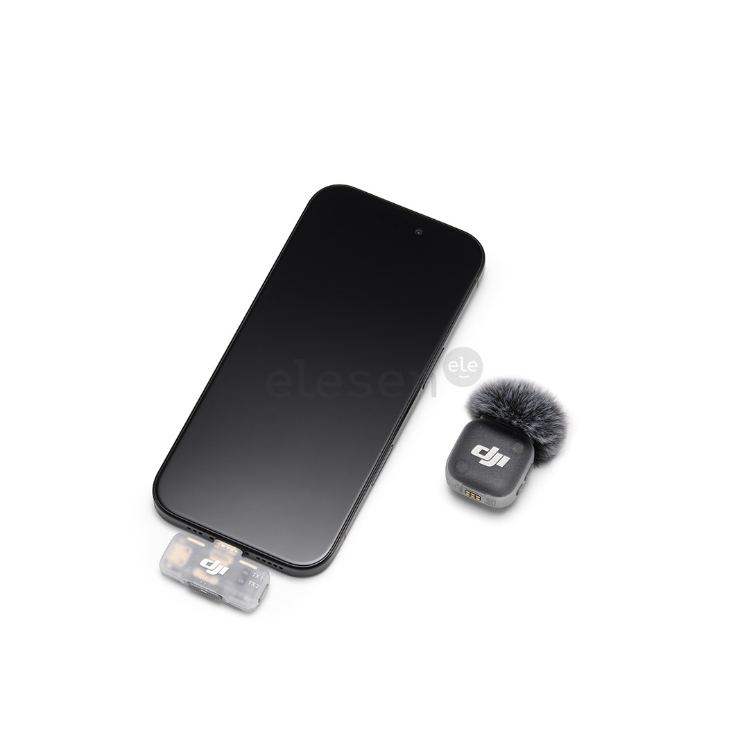 Dji Mic Mini 2, 1TX 1MRX, gray - Wireless microphone