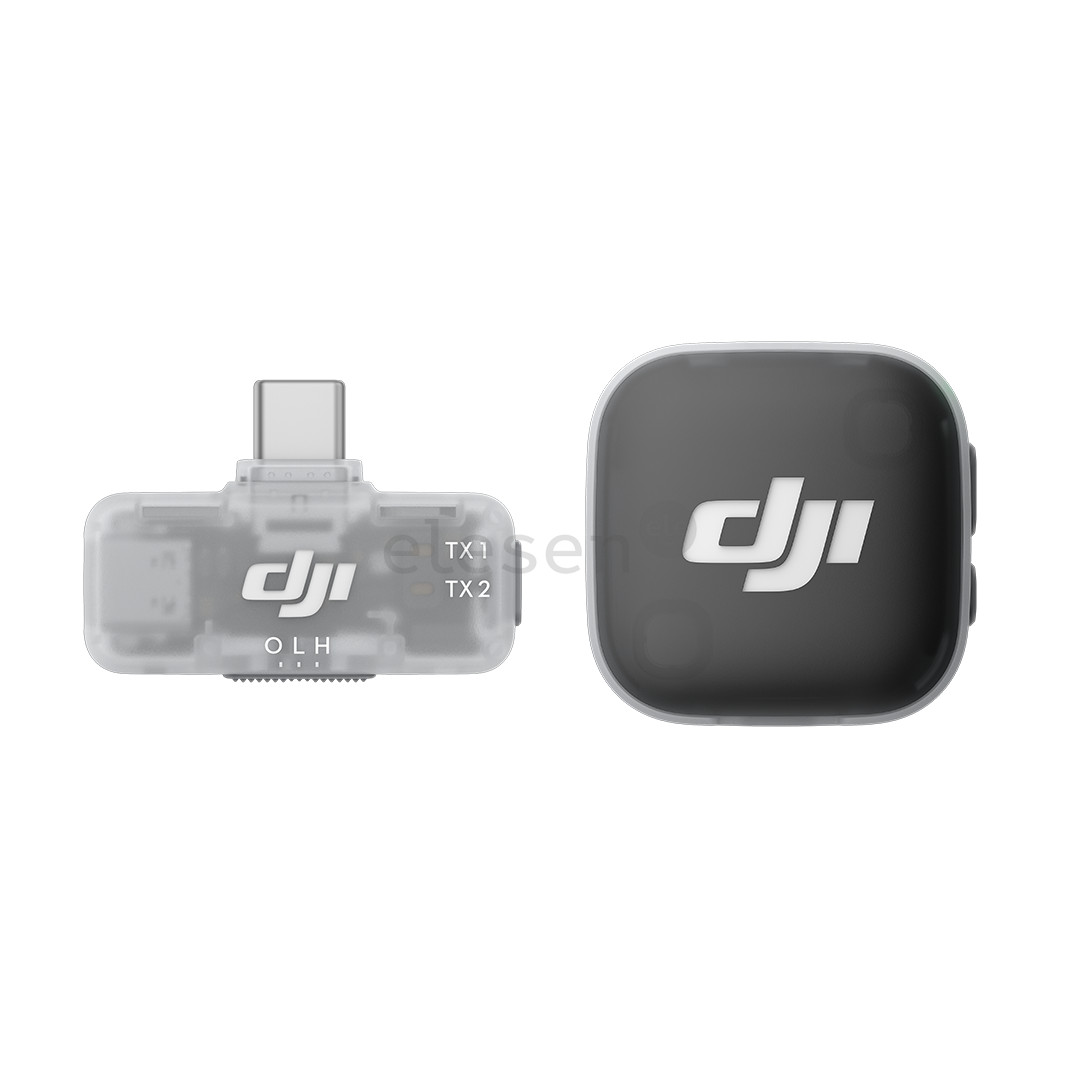 Dji Mic Mini 2, 1TX 1MRX, gray - Wireless microphone