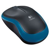 Logitech M185, gray/blue - Wireless Optical Mouse Item - 910-002239