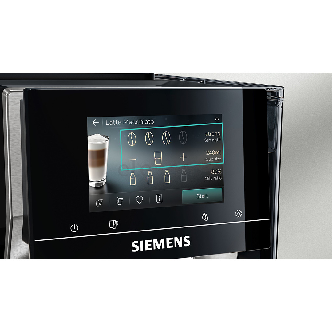 Siemens EQ700 iAroma, nerūdijančio plieno - Kavos aparatas