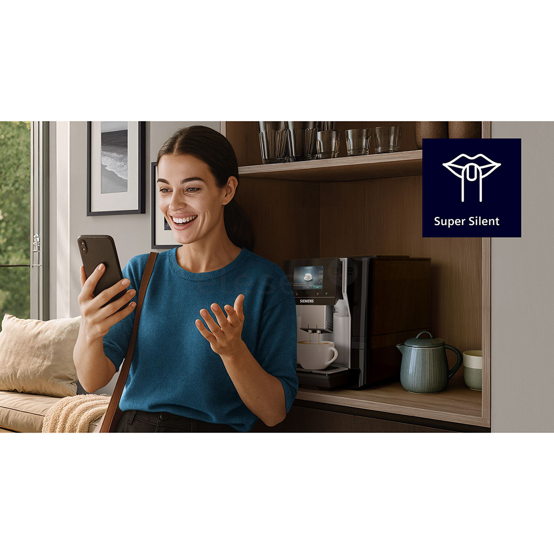 Siemens EQ700 iAroma, nerūdijančio plieno - Kavos aparatas