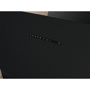 Electrolux, 700 m³/h, width 89.8 cm, black - Cooker Hood