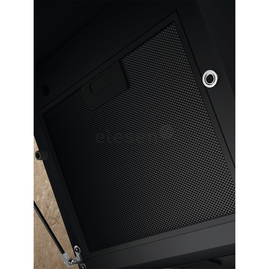 Electrolux, 700 m³/h, width 89.8 cm, black - Cooker Hood