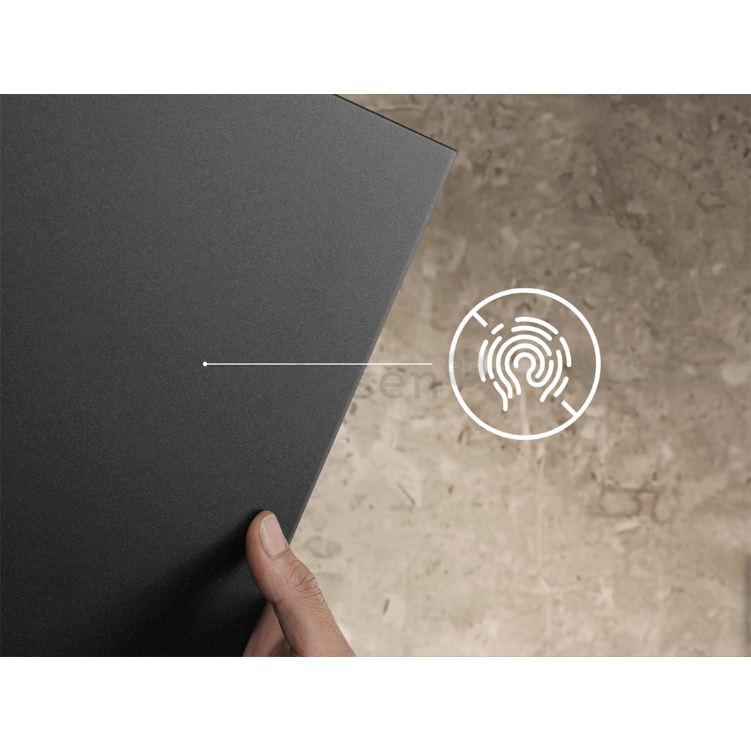 Electrolux, 700 m³/h, width 89.8 cm, black - Cooker Hood