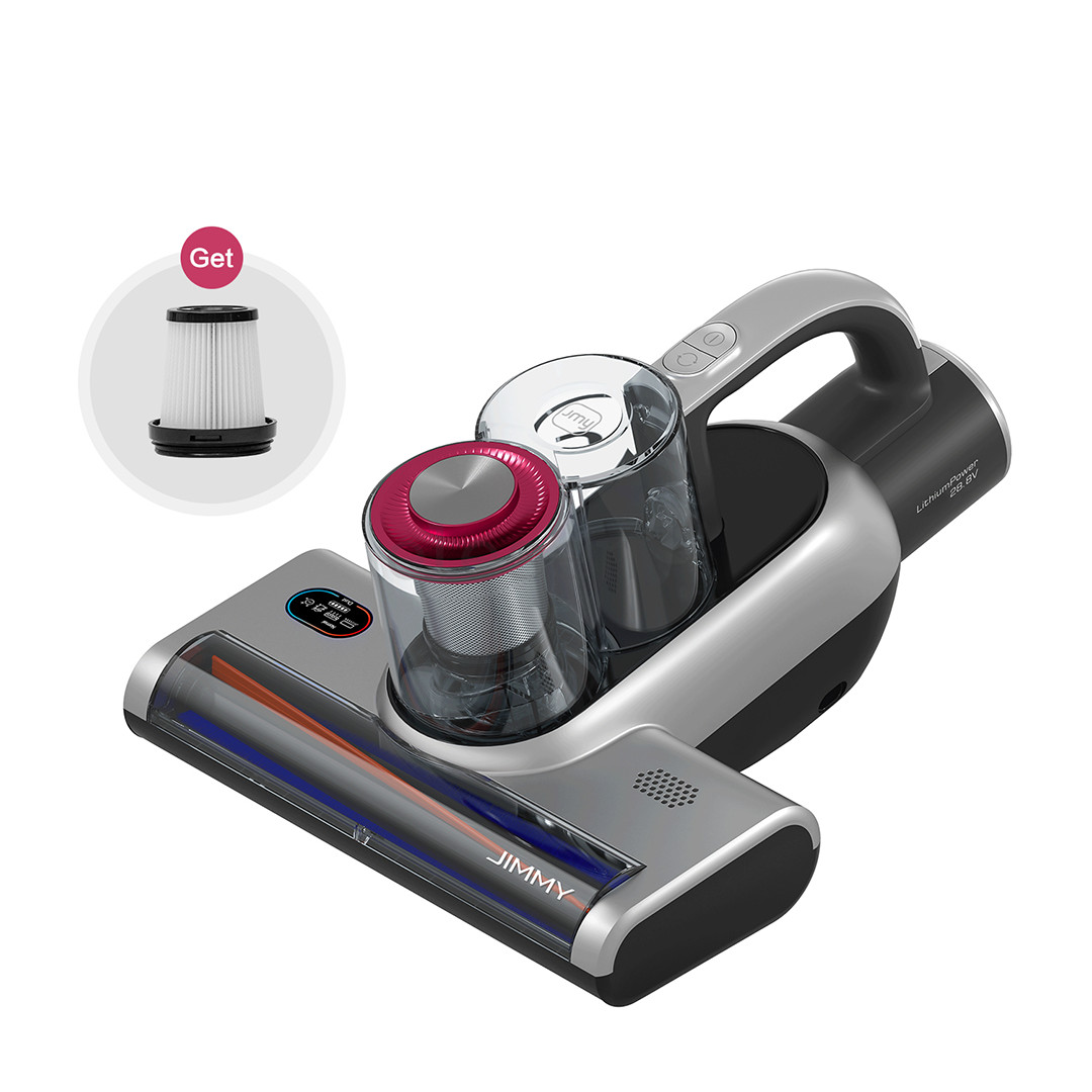 Jimmy BD7 Pro, grey - Cordless anti-mite vacuum cleaner