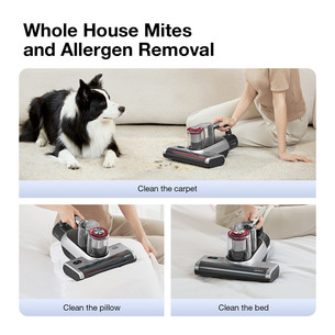 Jimmy BD7 Pro, grey - Cordless anti-mite vacuum cleaner