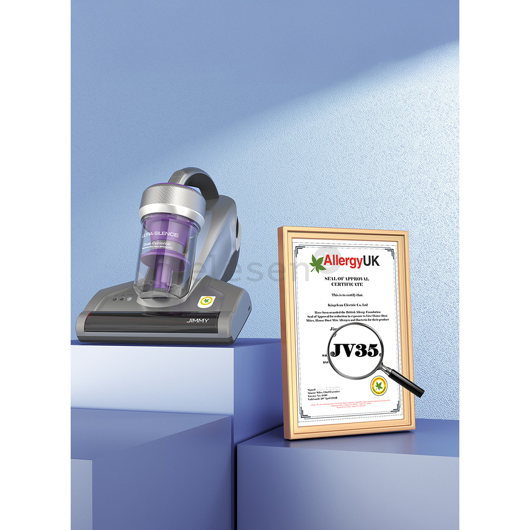 Jimmy JV35, grey - Anti-mite vacuum cleaner