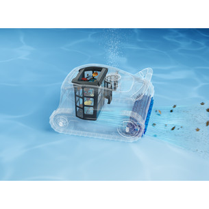 Mova Diver A10, juodas/pilkas - Baseino valymo robotas