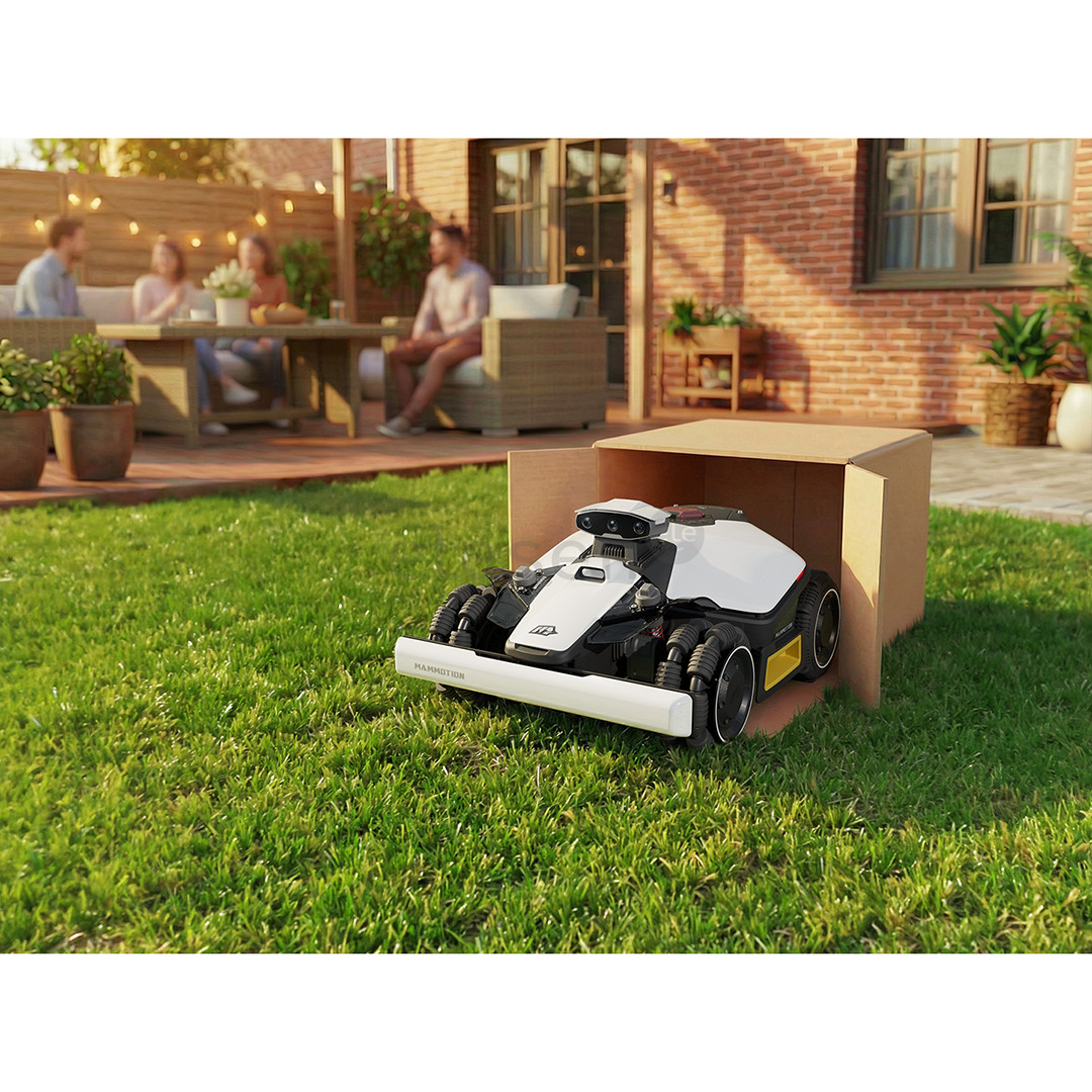 Mammotion Luba Mini 2 AWD 1000, baltas - Vejos robotas