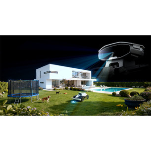 Mammotion Luba Mini 2 AWD 1000, baltas - Vejos robotas