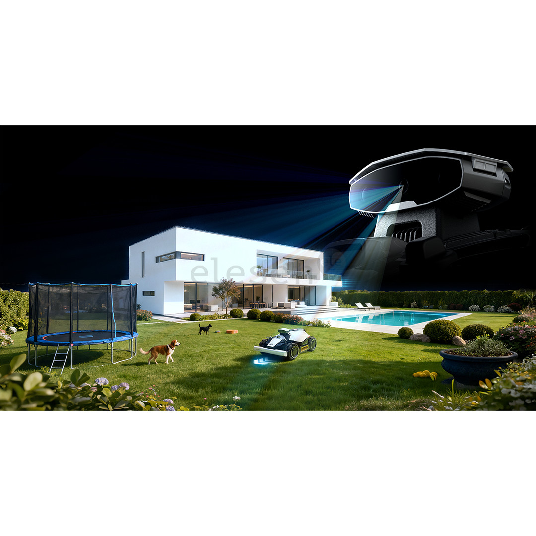 Mammotion Luba Mini 2 AWD 1000, baltas - Vejos robotas