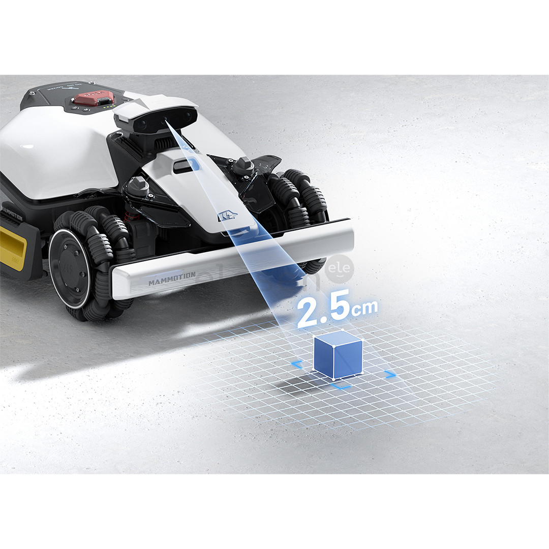 Mammotion Luba Mini 2 AWD 1000, baltas - Vejos robotas