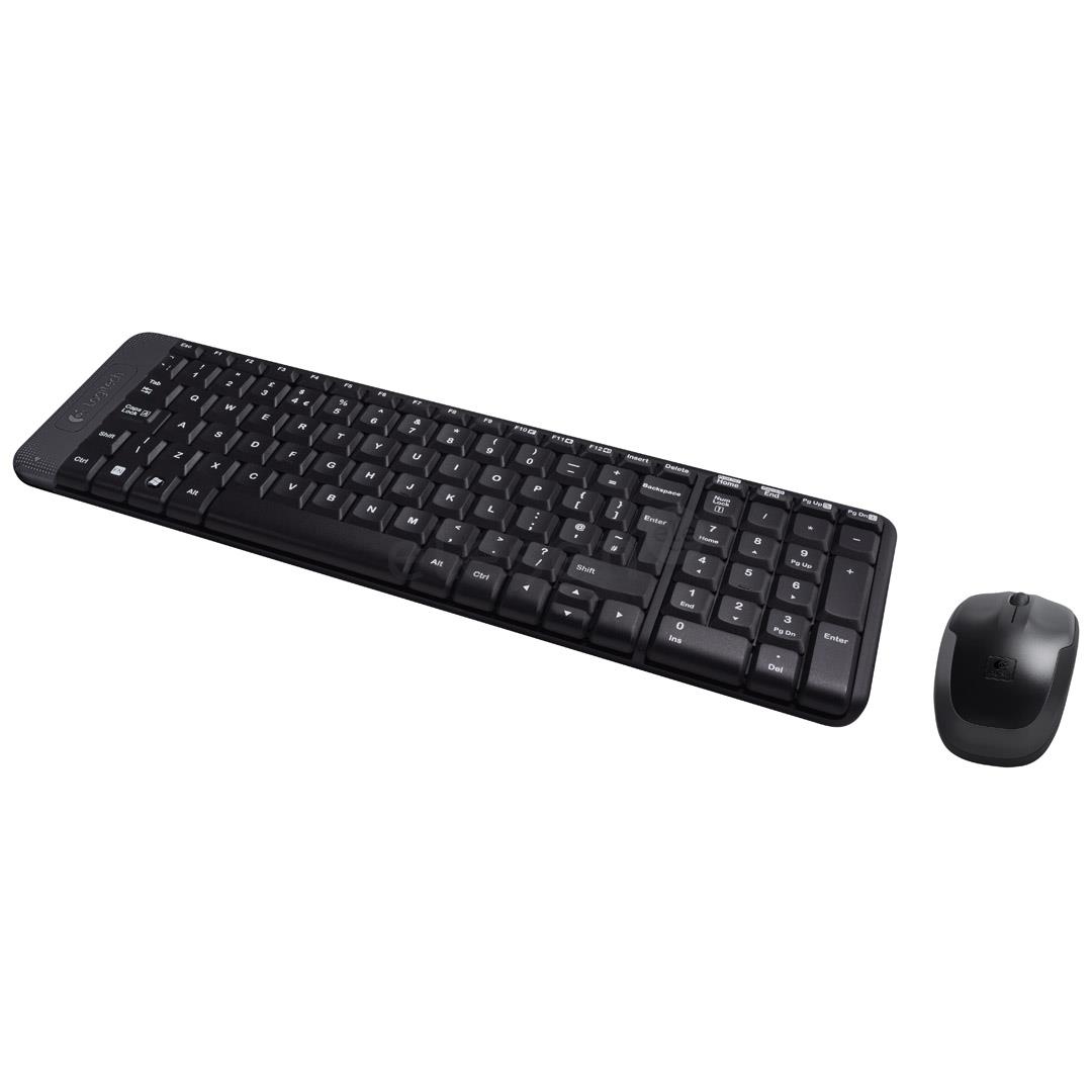 Logitech MK220, RUS, black - Wireless Desktop