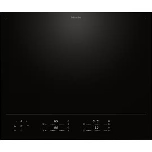 Miele, width 62 cm, black - Built-in induction hob KM8665FL