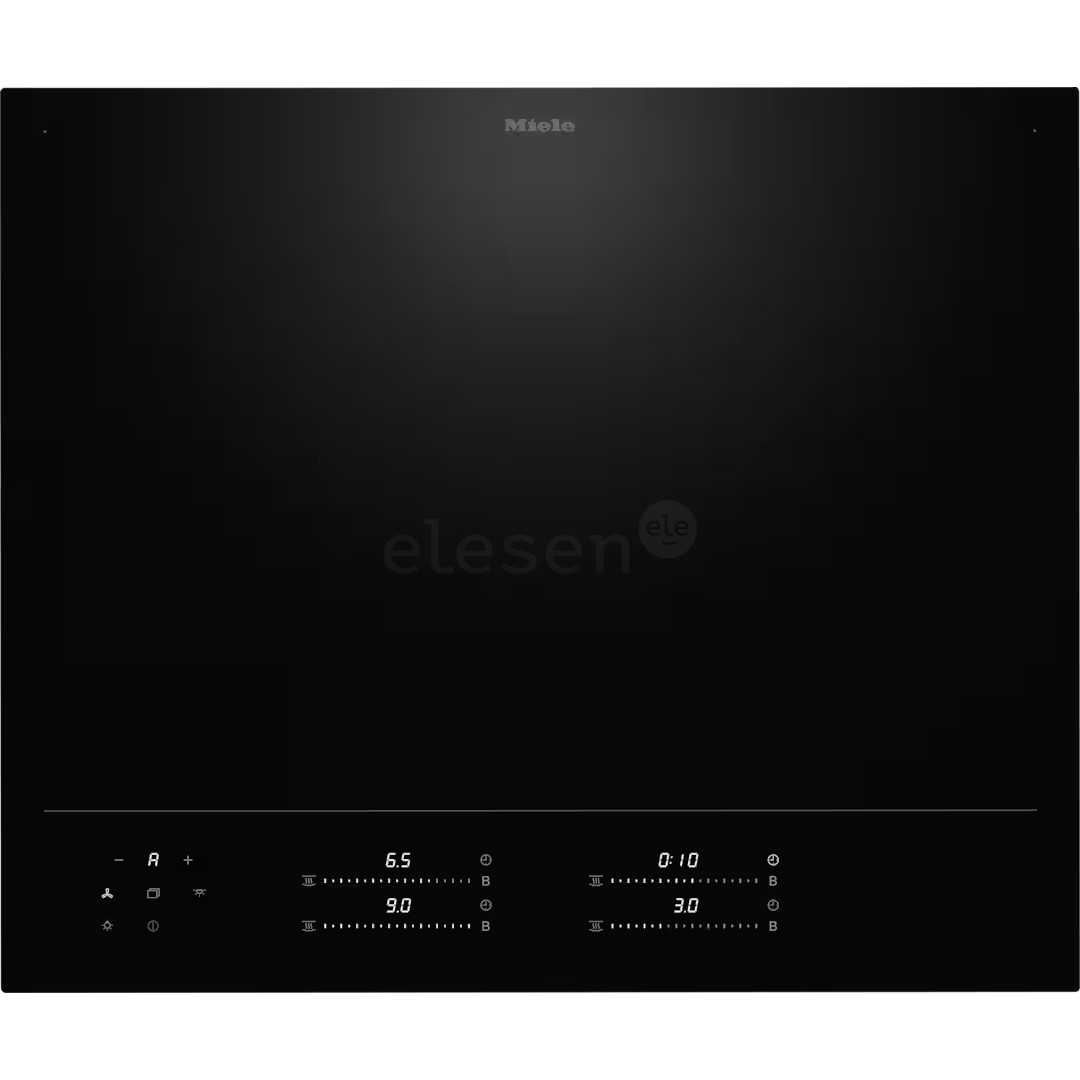 Miele, width 62 cm, black - Built-in induction hob