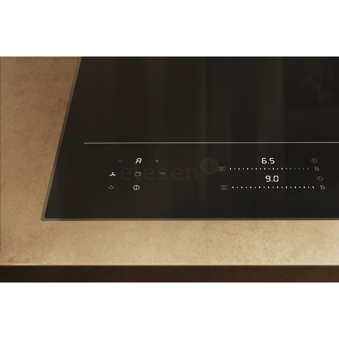Miele, width 62 cm, black - Built-in induction hob