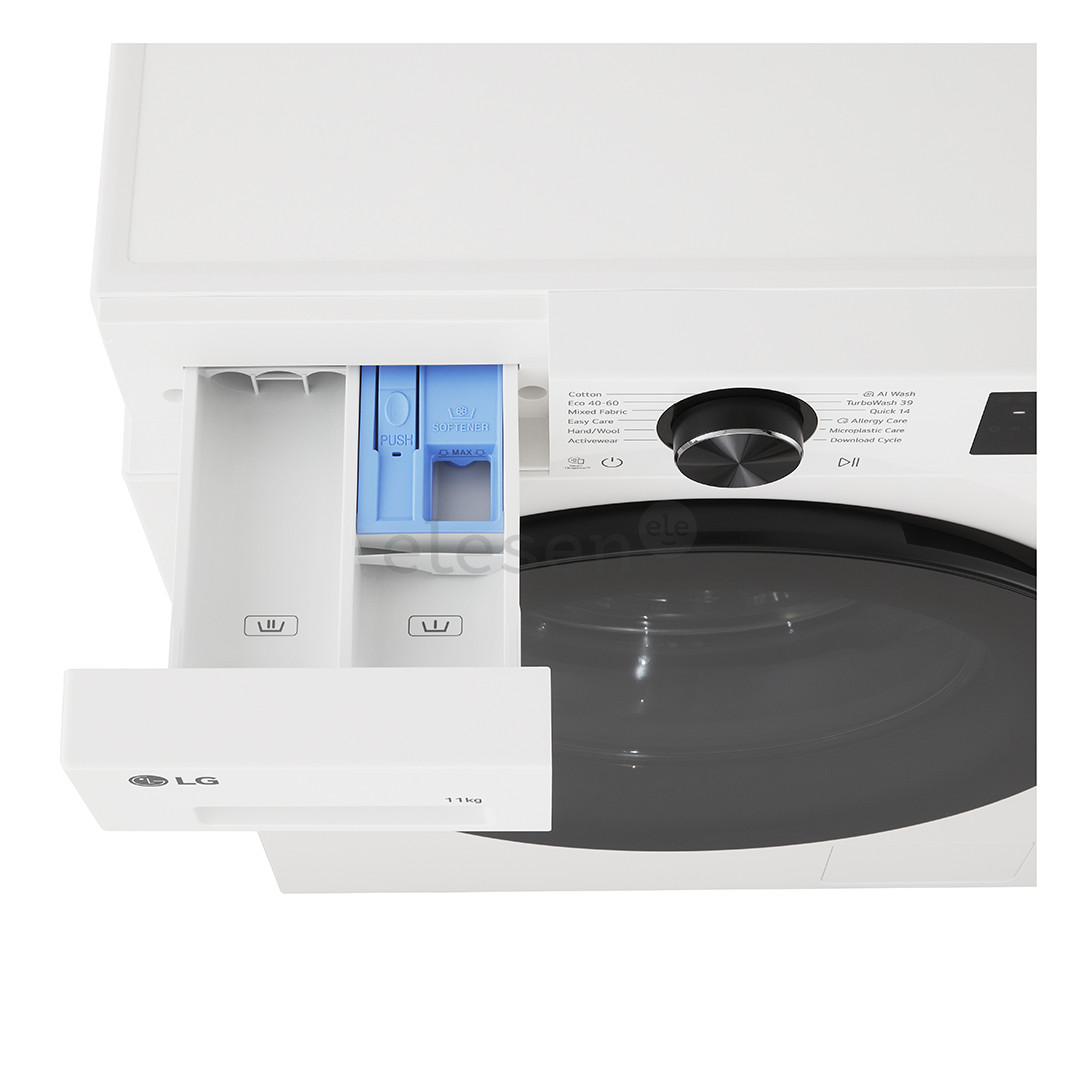 LG TurboWash 360˚, 11 kg, depth 55 cm, 1400 rpm - Front load washing machine